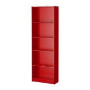 FINNBY Bookcase, red, $29.99, Article Number: 502.611.32